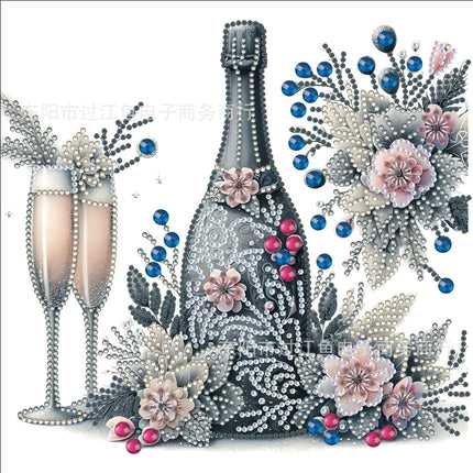 ✅ New DIY Irregular Shaped Diamond Painting Amazon Bestseller Rhinestone Decorative Diamond Painting Source Factory Christmas Gift