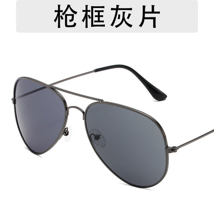 3025 fashion aviator goggles men and women personalized hip-hop all-match sunglasses 3026 colorful ocean sunglasses