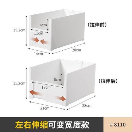 Multifunctional Household Kitchen Cabinet Storage Box Sundries Snack Storage Box Right Angle Storage Basket Cosmetics Storage Box