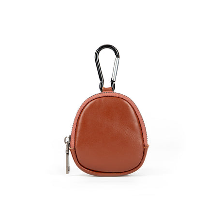 Cross-border hot-selling retro leather coin purse multi-functional first layer cowhide mini zipper small wallet wholesale