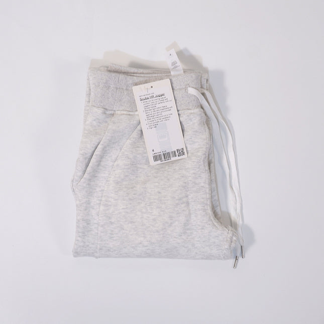 Yoga Pants Winter Women's Warm Camping fleece-lined Sweater Pants Drawstring Sports Cotton Outdoor Fitness Pants