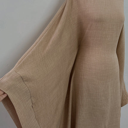 Factory direct supply Iduo new temperament waist bat sleeve dress belt inside 24719