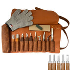 17 pieces of leather bags (square handle, four round handles)