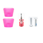 Transparent powder brake 2 screw 2 screwdriver