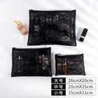 Black lace flat / Large size
