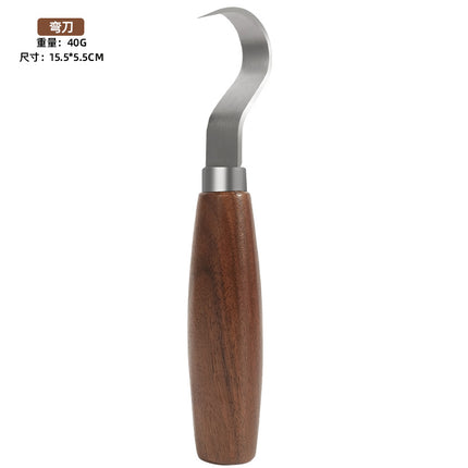 Professional woodworking carving knife DIY cutting woodcutter scimitar handmade woodcarving digging spoon full set of tools woodcarving woodcarving tools