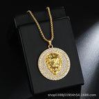 D8005 golden diamond lion chain length 60cm