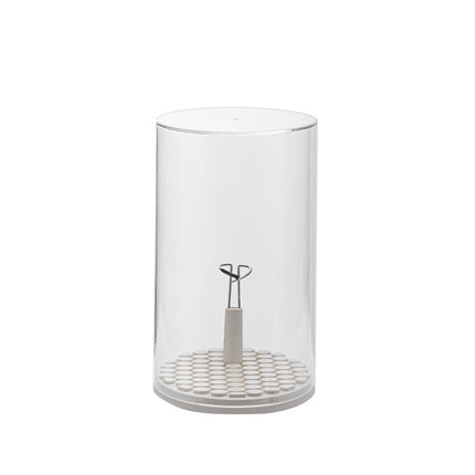 Labubu Blind Box Storage Box Transparent High-Definition Dust-Proof Labubu Plush Doll Bubble Mart Storage Display Stand