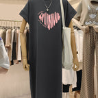 Pink Love [dark gray]] / M