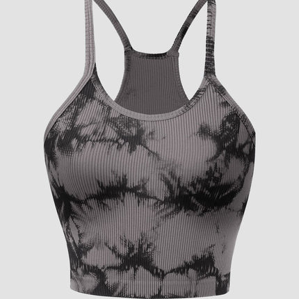 Cross-border Lulu Sports Underwear Washed Vest Naked Yoga Bra Women's Summer Comfortable Quick-drying All-match