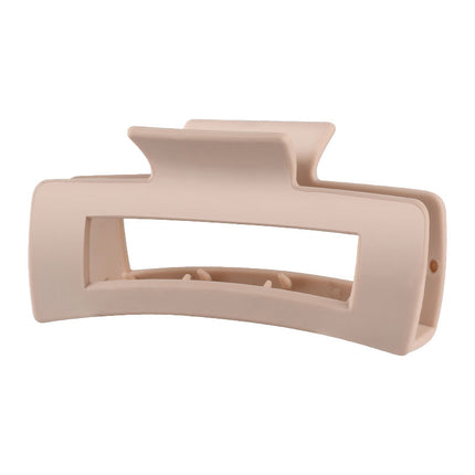 In-Stock Cross-Border Amazon 8-Piece Set 11cm Dragon Bone Square Hair Clip Abs Material Drop-Resistant Hairpin Hot-Selling Geometric