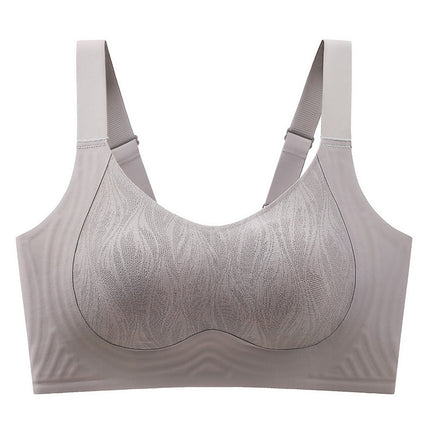 Rabbit Ear Large Bust Bra for Women, Summer Lift-Up Anti-Sagging Slimming Plus Size Seamless Thin Breathable Bra