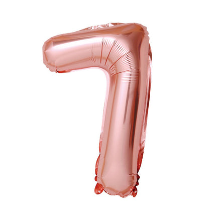 32 inch fine packaging digital aluminum foil balloon independent paper card packaging birthday party decoration floating air ball wholesale
