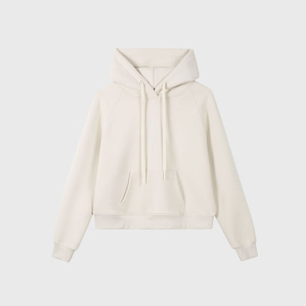 Autumn and Winter High-End Simple Casual Soft-Feel Hooded Long-Sleeved Lightweight Comfortable Lazy Sweatshirt for Women Mbh089