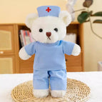 30cm [no customization] / Blue nurse uniform [white lemon flower bear]