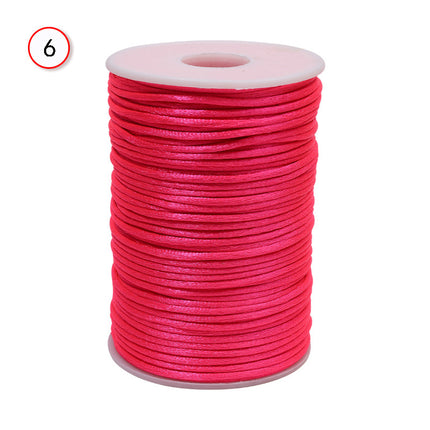 Chinese knot rope 34675 line handmade braided rope bracelet pendant red rope Jade line diy accessories wholesale