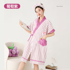 03#Cloud bunny grape purple without skirt / Free size