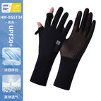 Bsst34 black [ice-like sunscreen/light and silky] / One size fits all