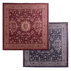 Fhz25-90016-1 handmade roll - double-sided towel with intangible cultural heritage design / 132*132cm