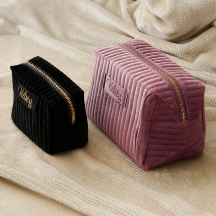 Amazon's Popular Cosmetic Bag, Velvet Velvet Large-Capacity Cosmetic Storage Bag, Travel Portable Bag, Can Be Customized