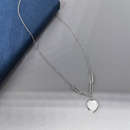 No fading new titanium steel necklace women love fashion light luxury temperament Joker manufacturers wholesale live explosions