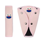 Ice silk pink: blue mouth monster suit [fixer + shoulder pads]