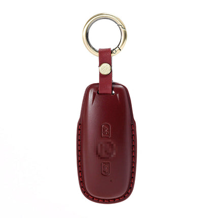 Suitable for Honda Gold Wing GL1800 Motorcycle Leather Key Case Remote Control Protective Shell Head Layer Cowhide Key Case