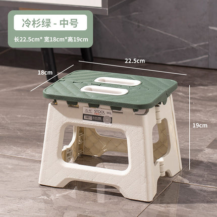 Thickened Plastic Foldableing Stool for Home Outdoor Portable Foldableing Chair for Adults and Kidsren Portable Small Bench Camping Style Maza