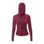 Dark red df hooded jacket / 2/s code