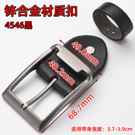 Men's Belt Buckle Pin Buckle Belt Buckle Head Waist Trousers Belt Buckle Head Leather Belt Belt Buckle Fittings