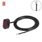 Cord length 890mm 6v tail light (3-pin female plug with buckle)