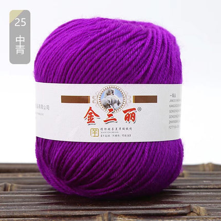 Jin Sanli acrylic baby line hand woven shoes cushion bag scarf diy hook shoes cushion wholesale specials