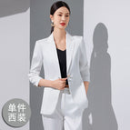 Single white suit / S