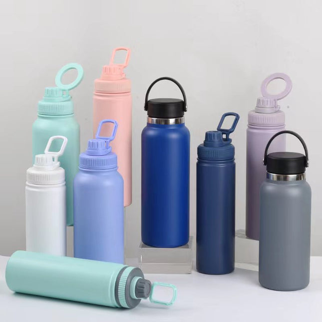 Cross-border Hot Sale 32oz/40oz/25oz/18oz Space Pot Double Layer 304 Thermos Large Capacity Water Cup