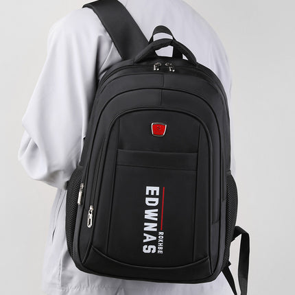 Foreign trade business backpack Oxford cloth men's and women's new computer backpack outdoor junior high school student travel schoolbag