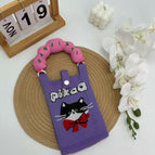 Persian cat purple