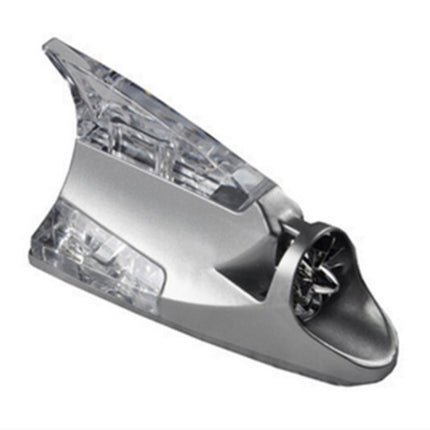 Car Wind Lamp Decorative Shark Fin Flash Light Solar Anti-Rear Collision Antenna Light Wind Energy Anti-Rear Collision Antenna Light