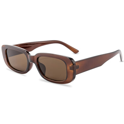 New Retro Sunglasses with Pc Lenses, European and American Trendy Square Frame Sunglasses, Fashionable and Unique Square Glasses, Cross-Border Wholesale