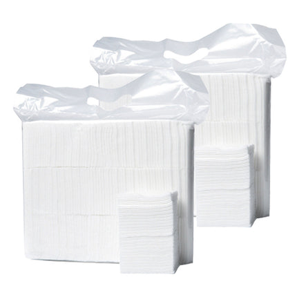 Snow Moisturizing Embroidery Cotton Pads, Makeup Remover Pads, Double-Layer Thickened Cotton Pads, 500 Pieces, for Beauty Instrument Cleansing