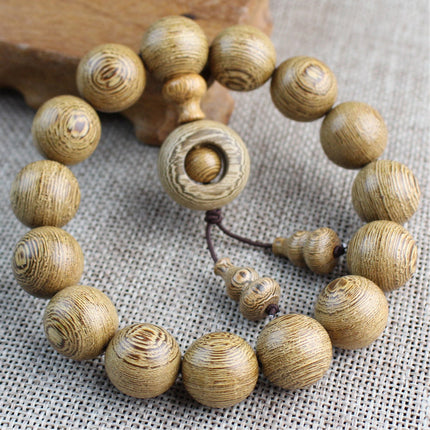 Factory wholesale Wen play wooden beads bracelet 108 beads for men and women lovers jewelry gift chicken wings wooden bracelet