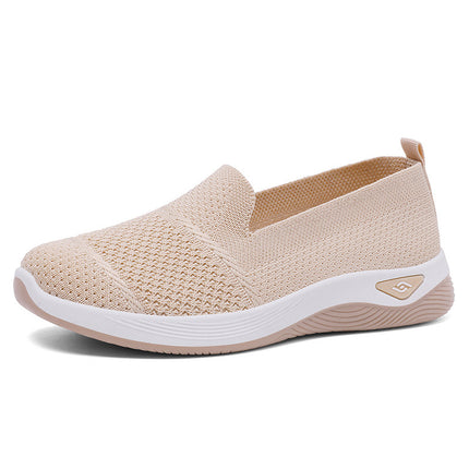 Women's Shoes 2026 New Style Mom Shoes Cross-Border Wholesale Shallow Versatile Shoes Casual Slip-On Women's Shoes