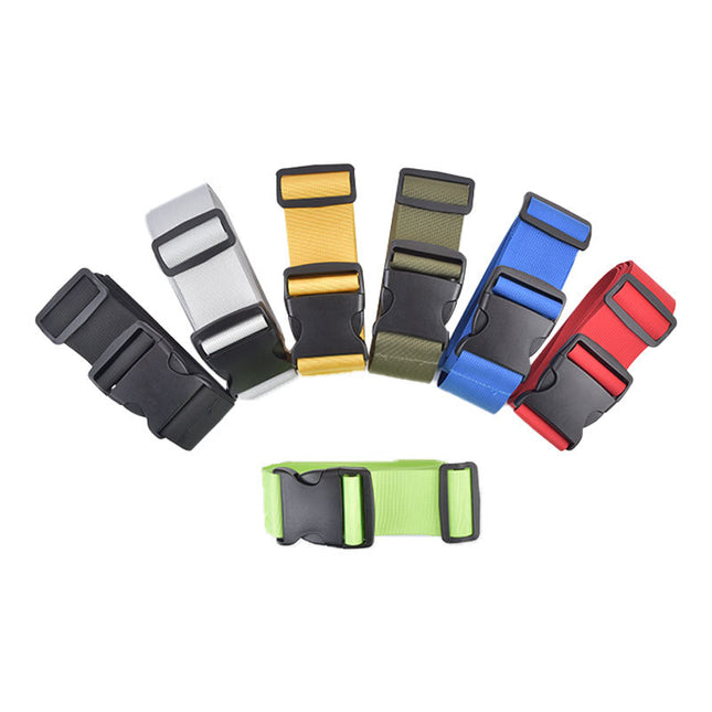 Color Luggage Case Strap One-word Packaging Strap Cute Pull Rod Suitcase Consignment Bundling Strap Box Strap