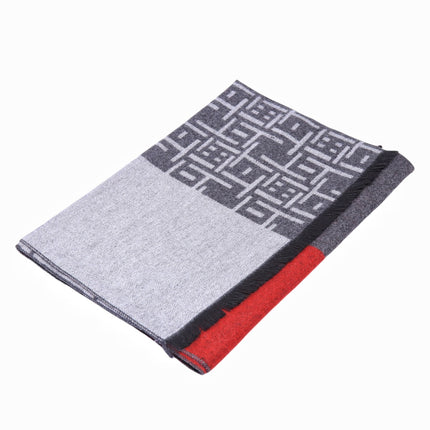 2024 New Autumn and Winter Scarf Fashion Men's Warm Cold-proof All-match Scarf Windshield Casual British Style Scarf