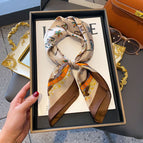 A0035 khaki feather / 70*70