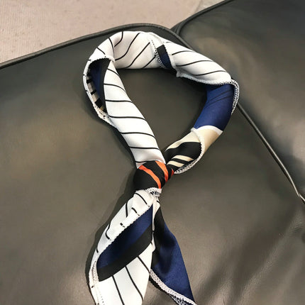 Explosions Spring and Summer 50x 50cm Small Square Scarf Women's Scarf South Korea Professional Small Scarf Varied Decorative Printed Scarf