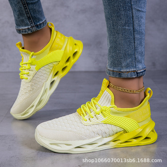 Women's Casual Sneakers, Trendy Cross-Border Shoes, Outdoor Fashion, Versatile, in Stock, Student Running Shoes, Breathable and Lightweight