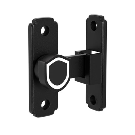 Punch-free door buckle 90 degree sliding door lock lock sliding door lock barn door lock buckle anti-theft door latch toilet door bolt