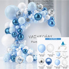 Blue balloon set 006