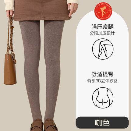 Women's Leggings Autumn and Winter 2025 New Warm Fleece Thick Black Thermal Pants Cotton Pants for Outdoor Wear Comfortable Pantyhose