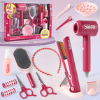 Hair salon blow dryer + hair pulling 15-piece set